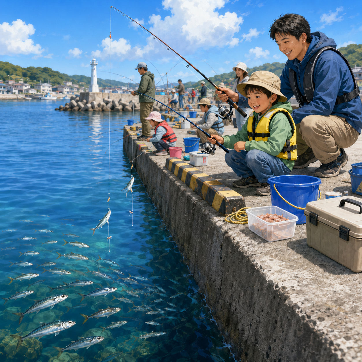 防波堤のサビキ釣り｜海釣りNavi